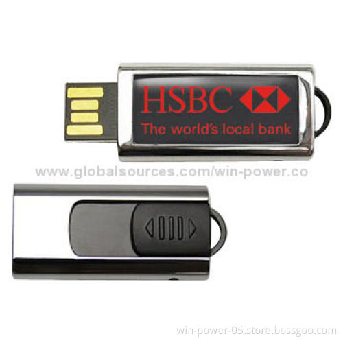 Mini USB Flash Drive, Promotional Epoxy Dome USB Sticker and Full Capacity UDP Memory